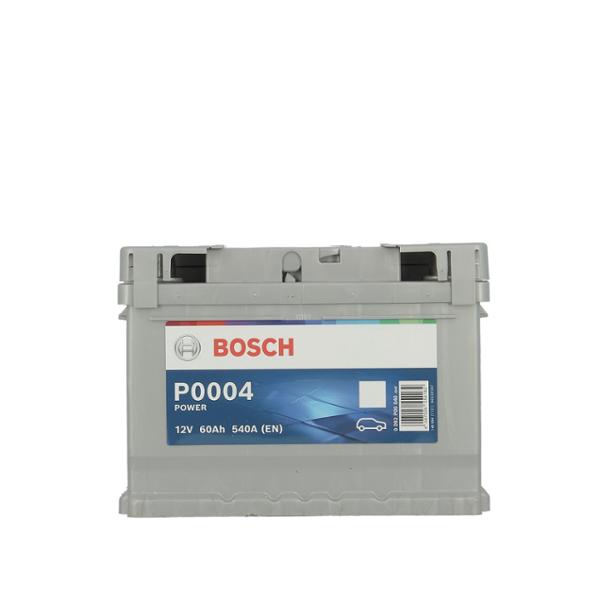 BOSCH Batterie de voiture 12V 60Ah 540A P0004 L2B, Plomb Acide, tous Véhicules