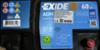 EXIDE EK600 BATTERIE VOITURE STOP&START 60Ah 680A AGM  L02