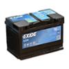 EXIDE AGM EK700 70Ah 760A - La Batterie pour les besoins électriques les plus exigeants des véhicules Start-Stop#Les batteries AGM d'EXIDE sont dotées de la technologie révolutionnaire LifeGrid, idéale pour les voitures équipées du système Start-Stop ou de systèmes de récupération d énergie au freinage et ainsi résister aux cycles continus de charge/décharge imposés par le dispositif Stop&Start des véhicules modernes.#La gamme a été conçue pour nos clients première monte et est spécialement optimisée pour les technologies de motorisations les plus avancées arrivant sur le marché aujourd hui et dans les années à venir. Elle offre des performances inégalées et l assurance d une marque présente en première monte.#Bac des batteries issu de plastique recyclés afin de réduire l'impact environmental