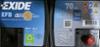 EXIDE EFB  EL700 70Ah 760A - La Batterie de dernière génération pour les véhicules avec et sans Start-Stop#Les batteries EFB d'EXIDE prennent en charge tous les véhicules, avec et sans système Start-Stop, qui ont des exigences de cyclage élevées. Lorsqu elle est installée sur un véhicule équipé du système Start-Stop, l'EFB d Exide fait preuve d une récupération d énergie inégalée et une acceptation de charge dynamique exceptionnelle. La batterie bénéficie également d une durée de vie globale plus longue lorsqu elle est installée sur un véhicule doté d une motorisation conventionnelle.#La gamme a été conçue pour nos clients première monte et est spécialement optimisée pour les technologies de motorisations les plus avancées arrivant sur le marché aujourd hui et dans les années à venir. Elle offre des performances inégalées et l assurance d une marque présente en première monte. #Bac des batteries issu de plastique recyclés afin de réduire l'impact environmental
