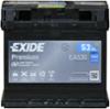 EXIDE batterie auto EA530 540A 53Ah L01