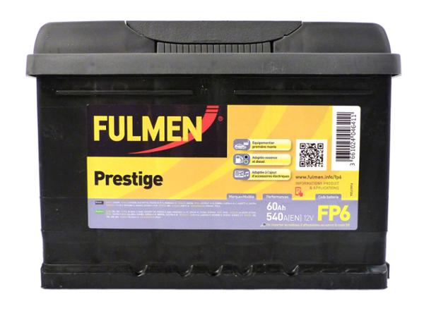 FULMEN Prestige Batterie auto FP6  540A 60Ah L2B