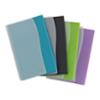COLOR POP porte-papiers bleu PVC dimensions 9,3 x 13,5 cm ouvert 26,5 x 13,5cm