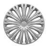 XL COVER 4 enjoliveurs SILVER en ABS anti-chocs haute résistance 14 pouces