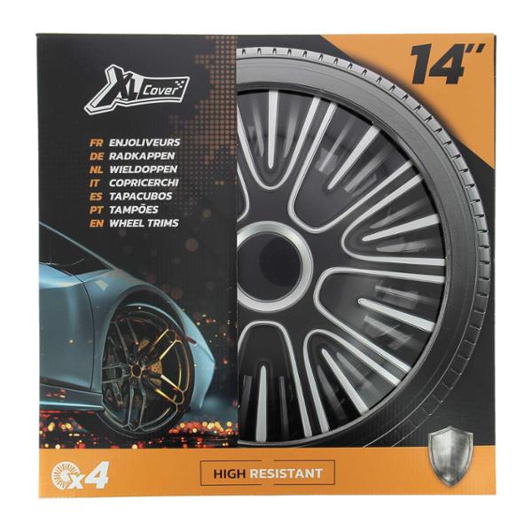 XL COVER 4 copricerchi Bicolore 14''