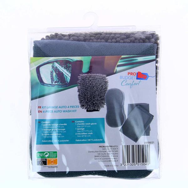 PRBKit lavage auto 4 pièces