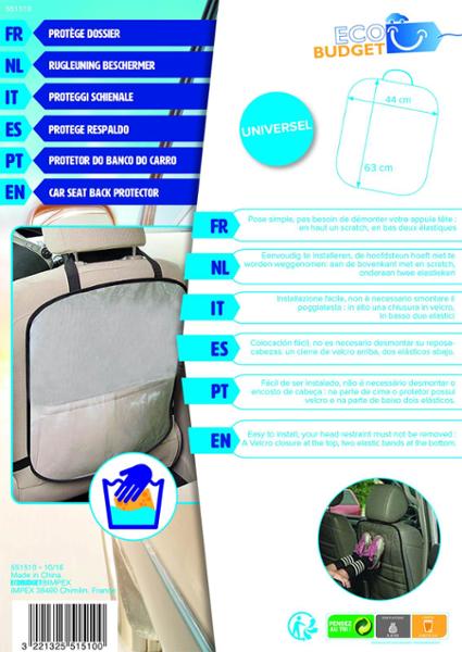 ECOBUDGET Protège dossier universel, dimensions :  44 x 63 cm