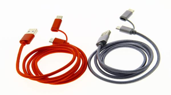 PRO BUDGET cavo USB ricarica cellulare 2 in 1