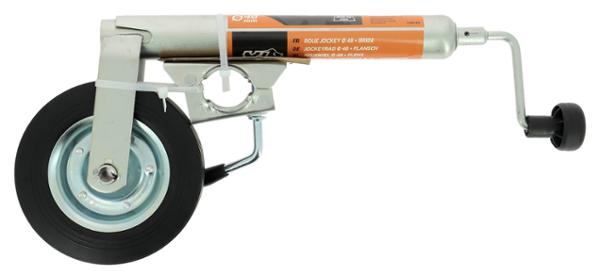 XLPerform Tools - Roue jockey avec fourche diamètre 48mm + bride remorque