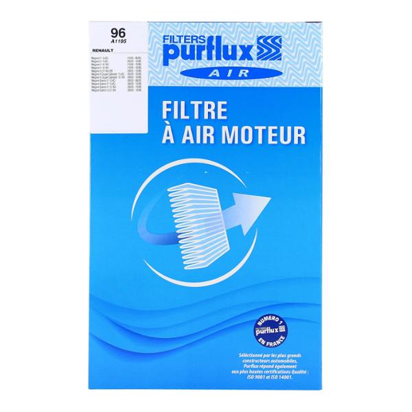 Le filtre à air est le "poumon" du moteur. Son rôle est d'éliminer les
poussières contenues dans l'air ambiant que le moteu"respire". Suivant
leur cylindré, les moteurs peuvent consommer , en plein charge, de 200 à
500 m3 d'air à l'heure. Cet air est plus ou moins  chargé d'impuretés
suivant le pays, le climat, le revêtement du sol, etc. Non filtrés, ces
poussières engendrent une usure prématurée du moteur. Pour assurer un hautniveau de performance et de qualité aux filtres, PURFLUX dispose d'un
savoir faire performant tant en conception qu'en industrialisation.

