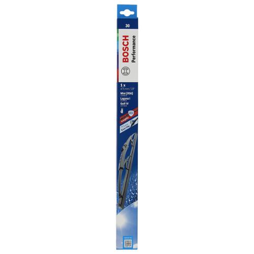 1 balai essuie-glace Perfomance BOSCH N°30 longueur 48cm