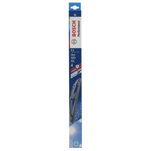 1 balai essuie-glace Perfomance BOSCH N°31 longueur 53cm