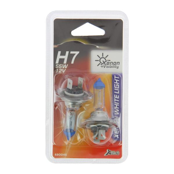XLTECH Xenon White Light 2 H7 12V 55W