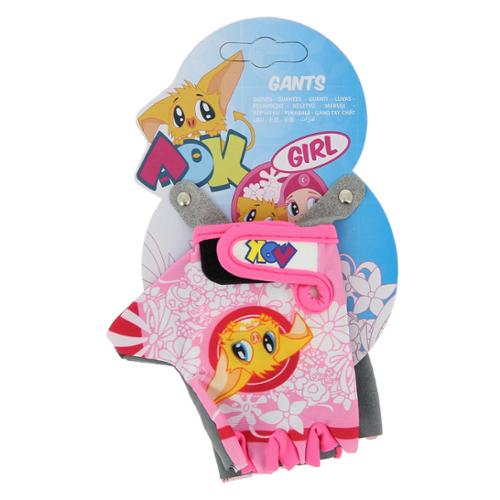 AOK guanti bici bambino rosa