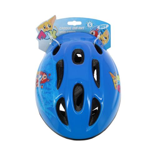 AOK casco bici bambino. 48-54. Headlock. Blu