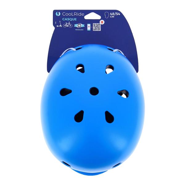 COOLRIDE kid multisport helmet. 48-54. Blu