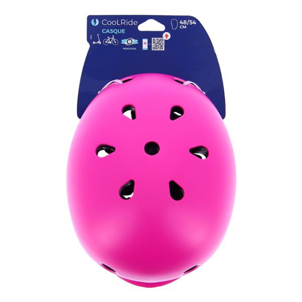 COOLRIDE kid multisport helmet. 48-54. Pink