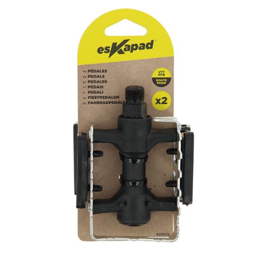 ESKAPAD 2 pedali MTB acciaio adulto