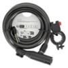 ESKAPAD cavo antifurto spirale Ø12mmx1.8m con chiave