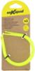 esKapad 2 Serre Pantalon Velo, Pinces Pantalon rigides, Jaune