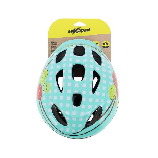 ESKAPAD kid bicycle helmet 46-53. Turquoise