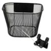 esKapad Panier Avant Vélo, Fixation Rapide, Métal noir, 12L
