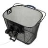 esKapad Panier Avant Vélo, Fixation Rapide, Métal noir, 12L