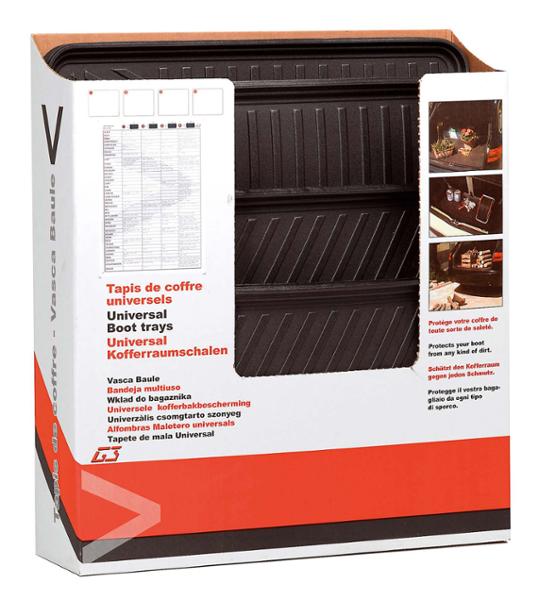Box28 Bacs Coffre 4tailles 3mm