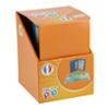 Porte papiers voiture, 16 étuis de couleurs différentes :
2 noirs, 2 bleus, 3 violets, 1 orange, 3 roses, 1 bleu, 1 bleu ciel, 2 rouges, 1 vert
PVC 100 % recyclable, coins métal, piqure sellier.
Etui destiné à ranger Carte grise, Assurance, Permis de conduire Format CBPRODUITS VENDUS UNIQUEMENT DANS LE DISPLAY 996062
