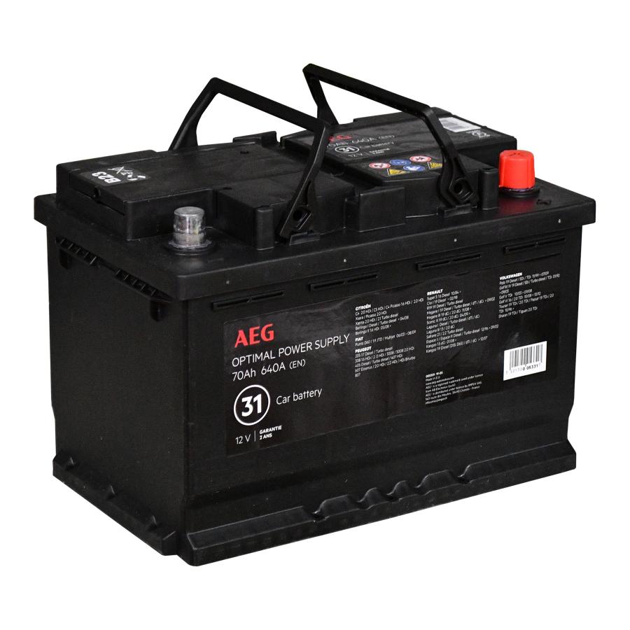 Batterie 60Ah 640A - Équipement auto