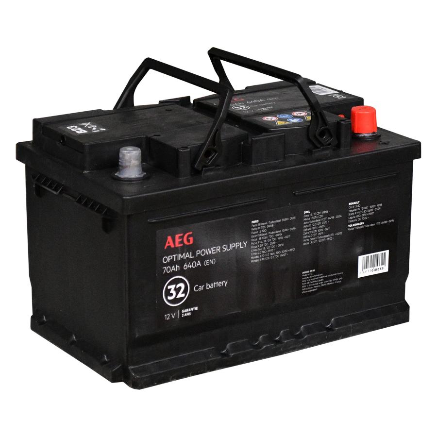 AEG batterie auto 640A 70Ah - 005332 - 3221320053324 - Impex
