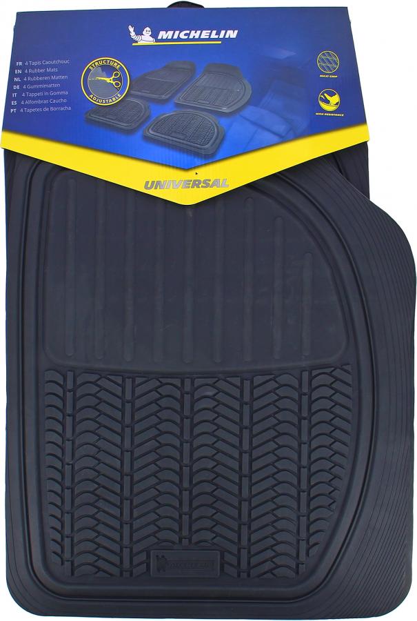 MICHELIN 4 rubber car mats - 009070 - 3221320090701 - Impex