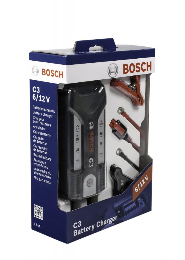 Chargeur Bosch C3 6/12V - Équipement auto