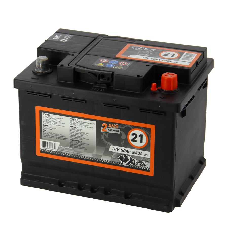 XLPT batterie auto 540A 60Ah - 546021 - 3221325460219 - Impex