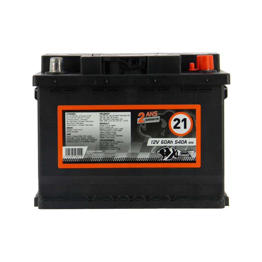 XLPT batterie auto 540A 60Ah - 546021 - 3221325460219 - Impex