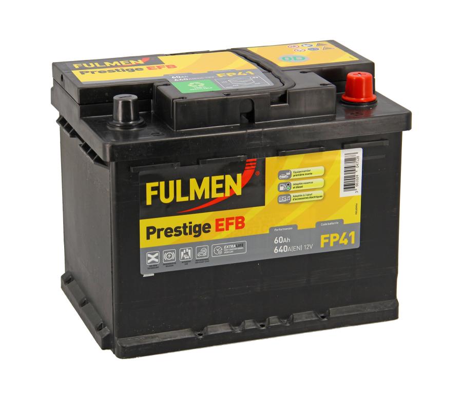 FULMEN Prestige batterie auto EFB 640A 60Ah - 547793 - 3661024047128 - Impex